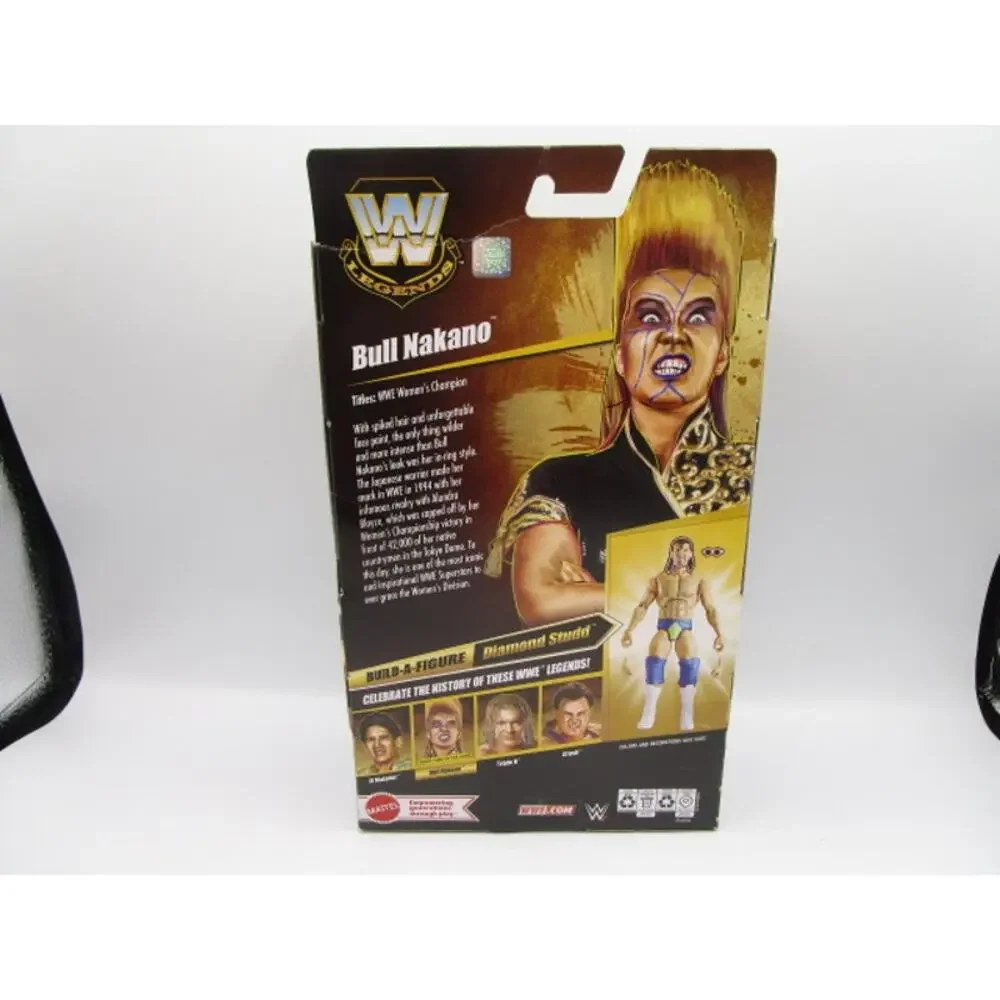 WWE Elite Legends Series 31 Bull Nakano Action Figure BAF Diamond Studd